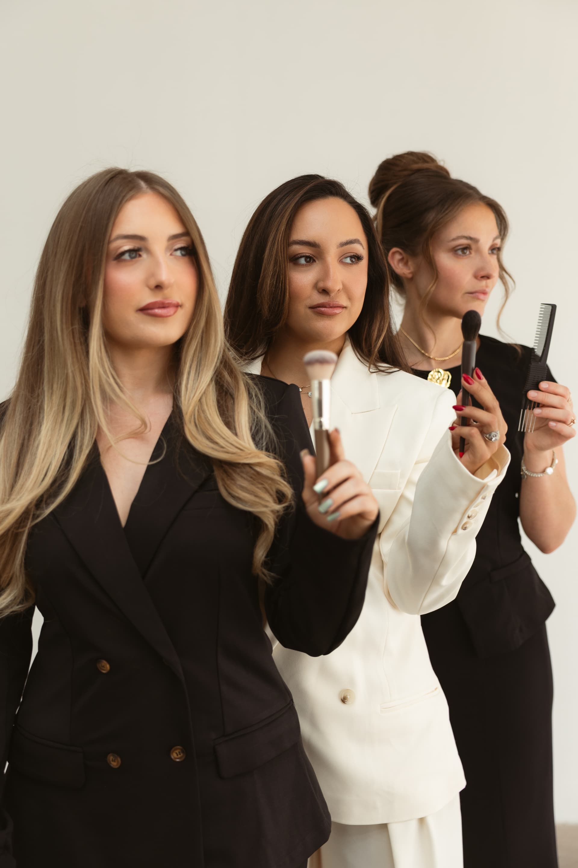 Valeria with her team — Lydia and assistant